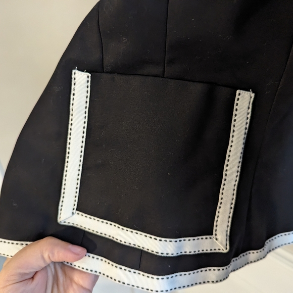 Nygard Suit Jacket Black and White - Picture 2 of 6